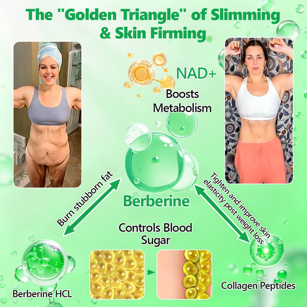 Glowylo® Berberine Slimming Microneedle Patch | 10-in-1 Weight Management Support