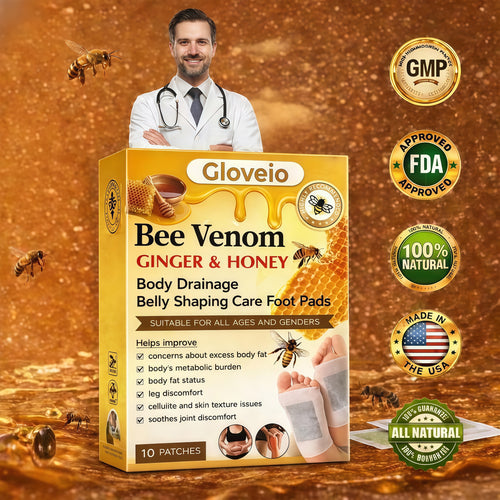 🌿Gloveio™ Bee Venom Foot Patches (Set of 10)