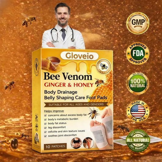 🌿Gloveio™ Bee Venom Foot Patches (Set of 10)